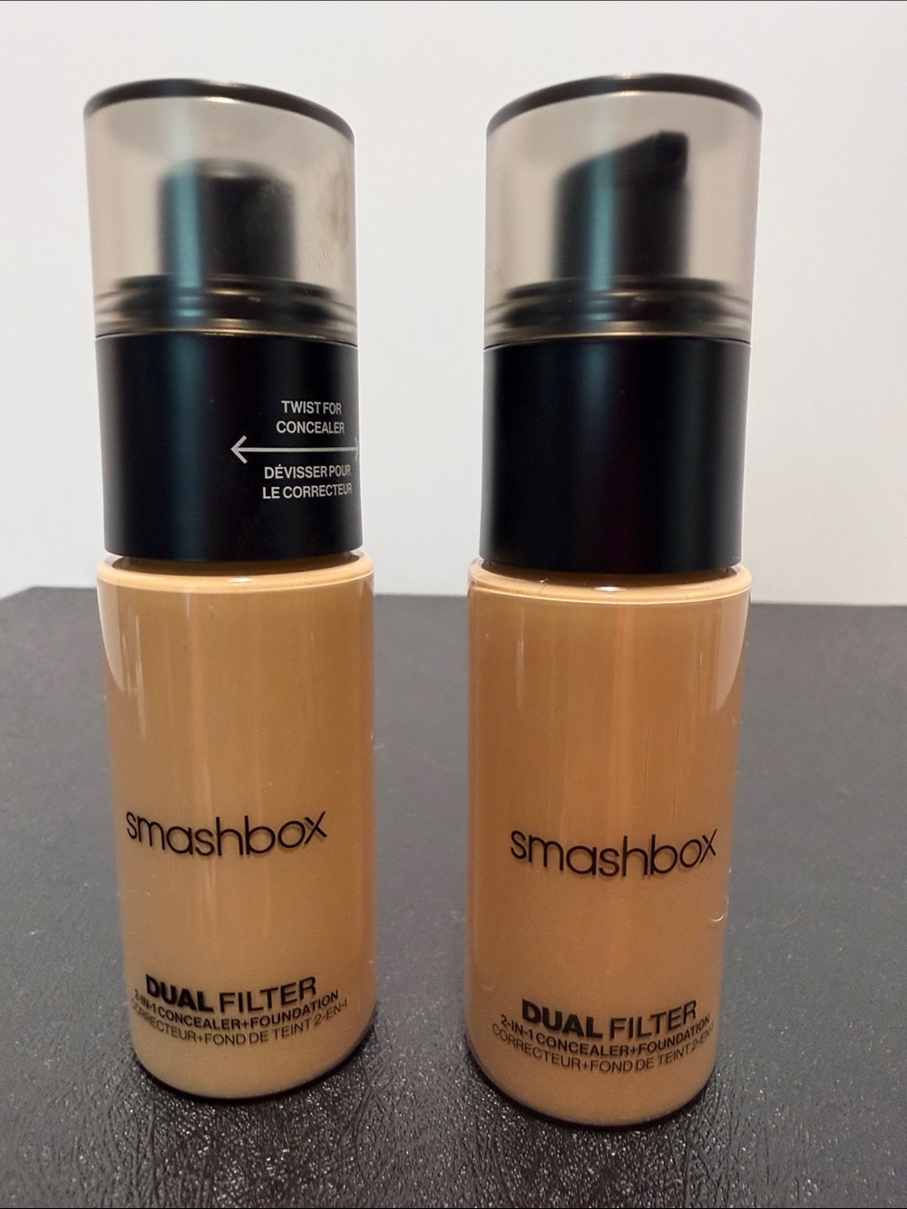 Smashbox Dual Filter 2-in-1 Concealer + Foundation - fair 6 & 3 warm